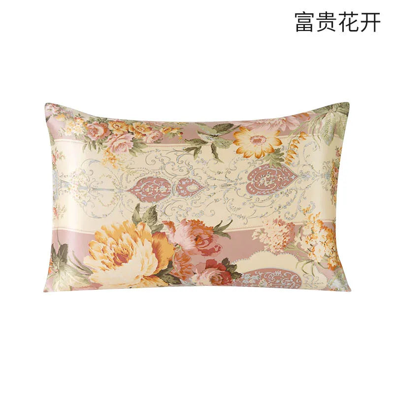 100% Both Sides Pure Natural Mulberry Silk Pillowcase with Zipper Closure  Soft and Cooling Silk Pillow Cases